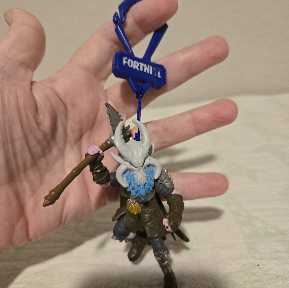 Fortnite Ragnarok Series 1 Backpack Clip Or Keychain.